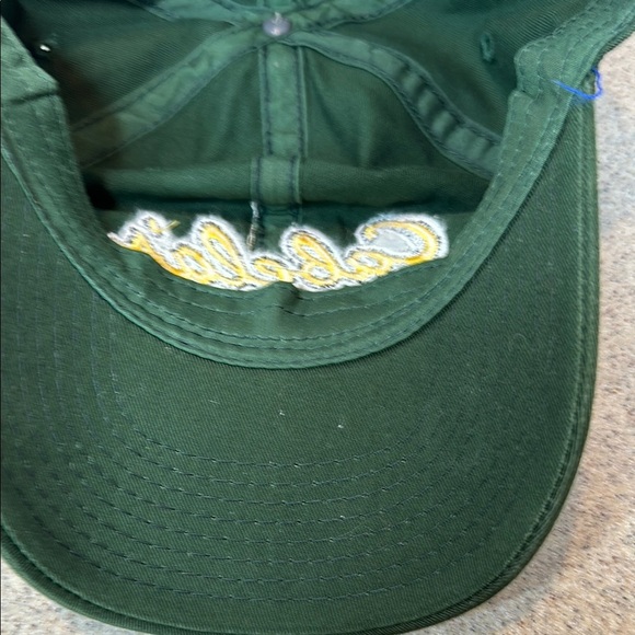Cabela's Dark Green Cap with Yellow Logo, OSFM - Picture 7 of 7